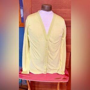 Maeve / Lime green women’s Cardigan Sweater